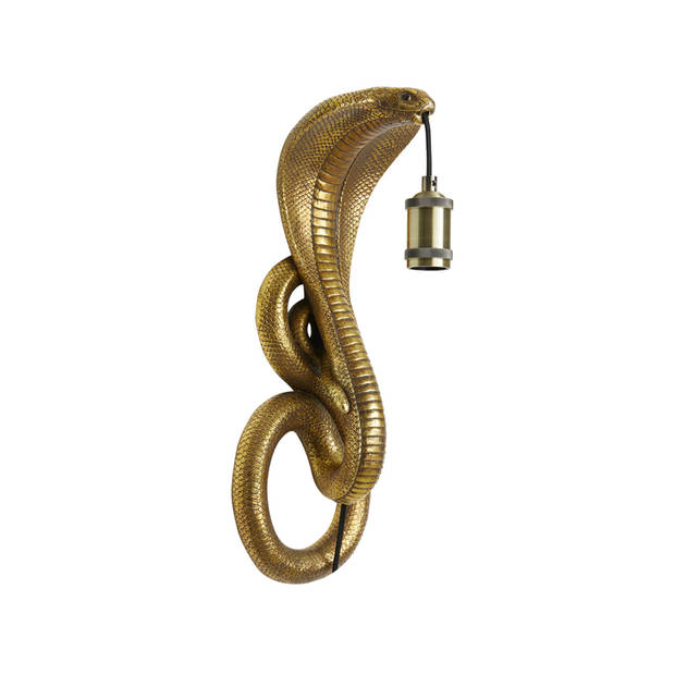 Light & Living - Wandlamp SNAKE - 18.5x18x52cm - Brons