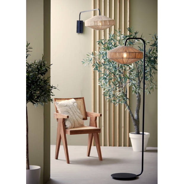 Light & Living - Wandlamp LYRA - Ø43x115cm - Bruin