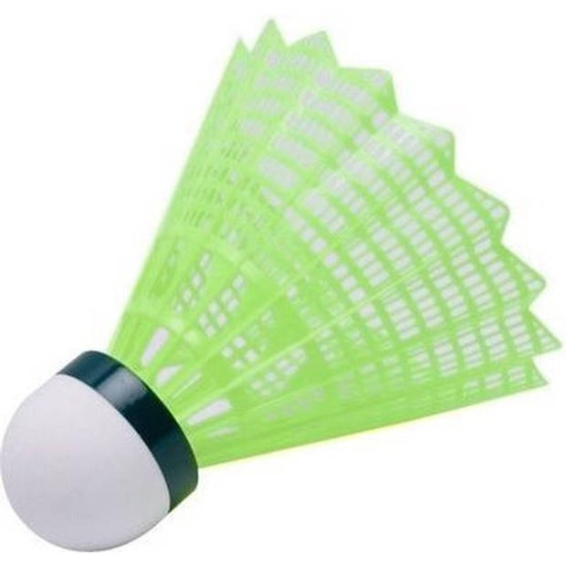 Badminton shuttles Veren 10 stuks gekleurd - Badminton accessoires