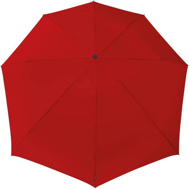 2x Grote Opvouwbare Stormparaplu van Polyester met Aluminium Frame - Rood 100cm Diameter