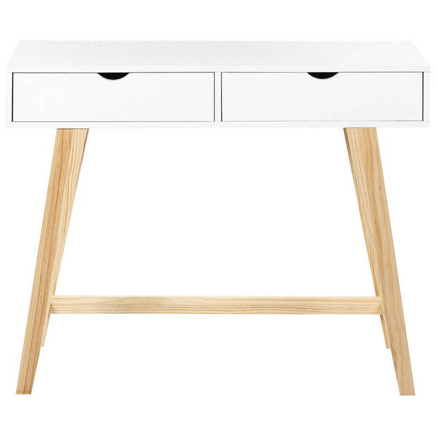 Beliani SULLY - Consoletafel-Wit-MDF