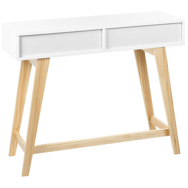 Beliani SULLY - Consoletafel-Wit-MDF