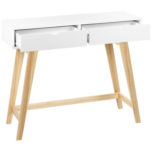 Beliani SULLY - Consoletafel-Wit-MDF