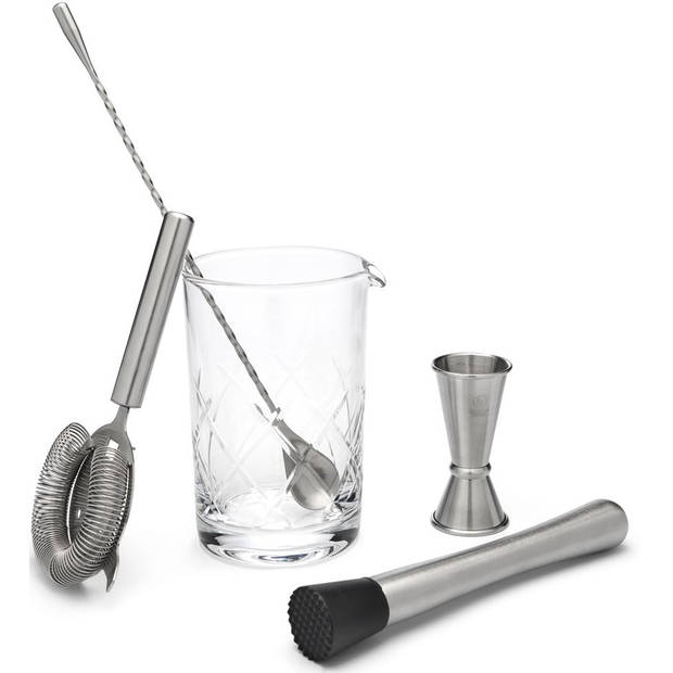 Leopold Vienna - Cocktail mixing set 5-delig