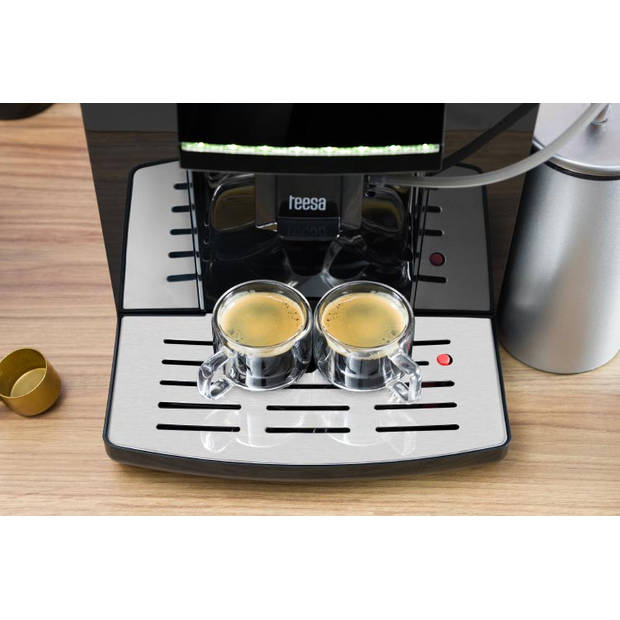 Teesa volautomatische espressomachine AROMA 800 met melkreservoir zwart TSA4008