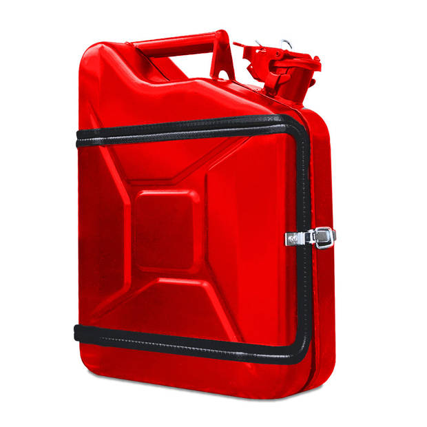 Jerrycan Bacardi Giftset - Rood - Perfect als cadeau - Origineel en Praktisch - Bacardi Giftset - Rood