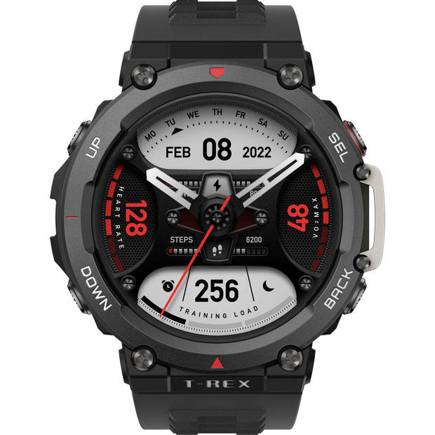 Amazfit T-Rex 2 47MM Smartwatch Zwart