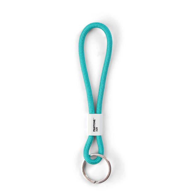 Copenhagen Design - Sleutelhanger Klein - Turkis 320 - Nylon - Blauw