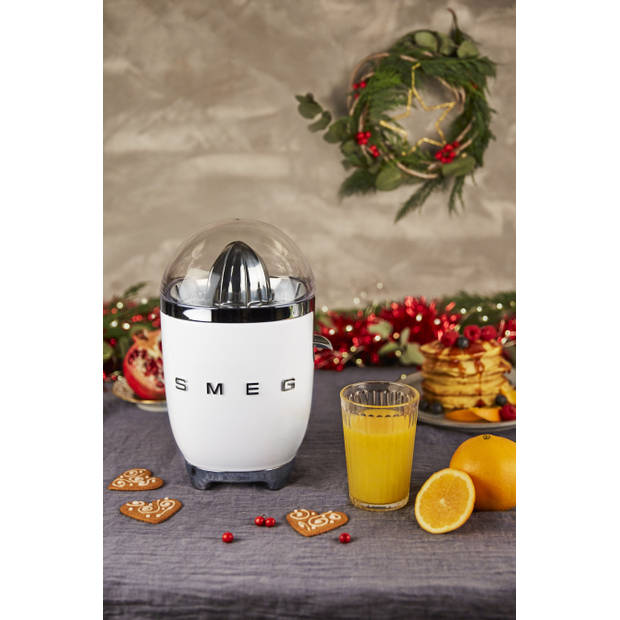 SMEG Citruspers - elektrisch - wit - CJF11WHEU