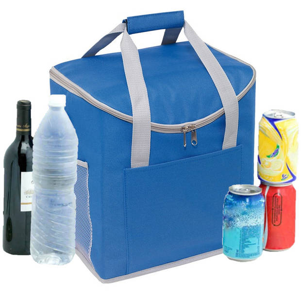 Koeltassen set blauw 27 en 4.5 liter - Koeltas