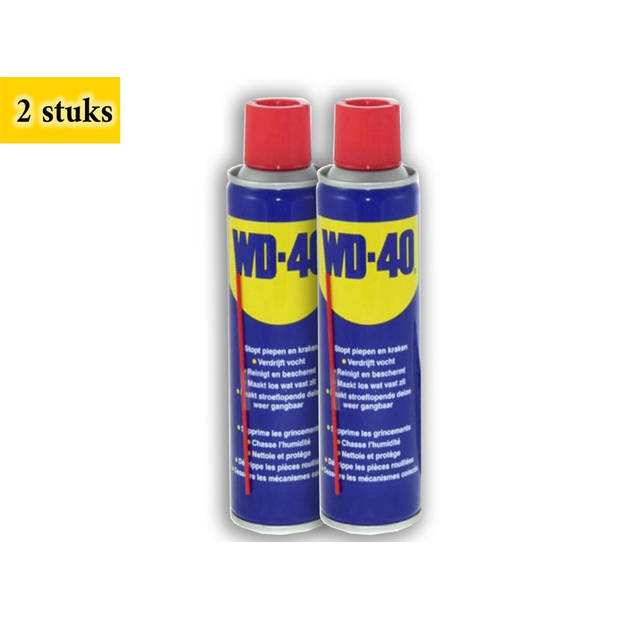 2x WD-40 Multispray van 200 ML, Inhoud 200ML