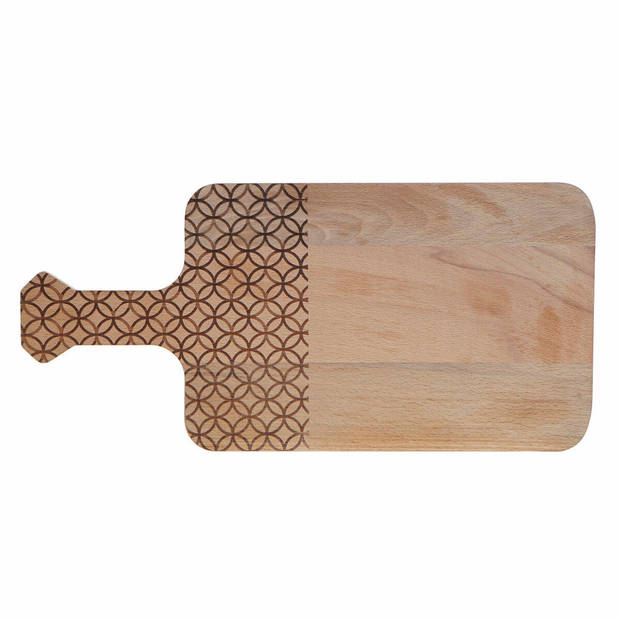 Snijplank DKD Home Decor Natuurlijk Beukenhout Rechthoekig 20 x 42 x 1,5 cm