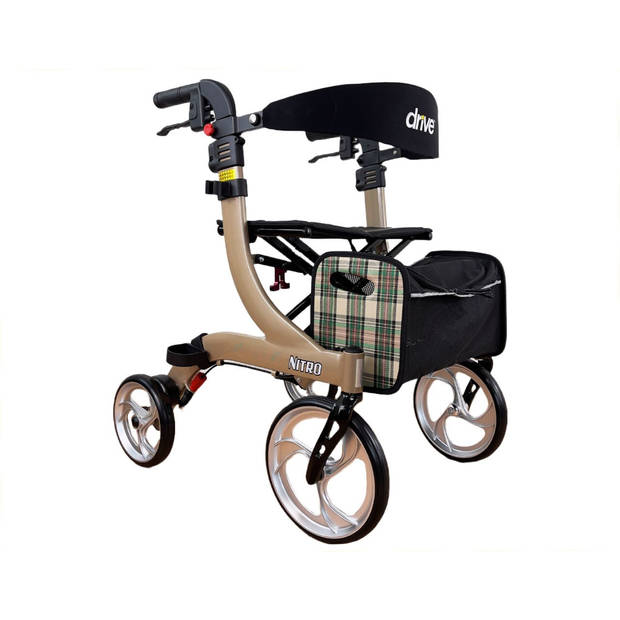 Rollator Nitro - Small 1,50m tot 1,60m Champagne