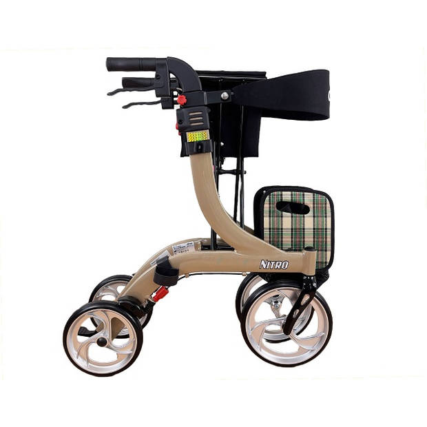 Rollator Nitro - Small 1,50m tot 1,60m Champagne