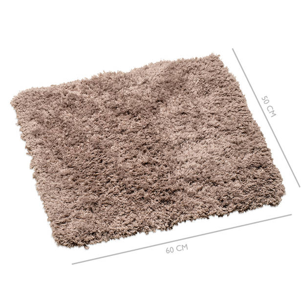 Wicotex Bidetmat Classic pure 50x60cm taupe