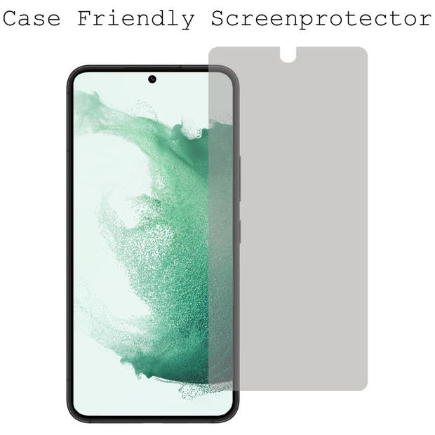 Basey Samsung Galaxy S22+ Screenprotector Screen Protector Beschermglas Tempered Glass