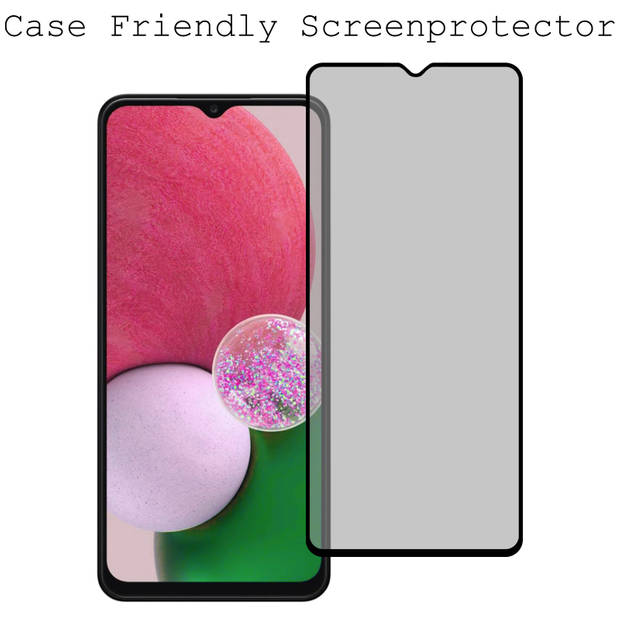 Basey Samsung Galaxy A13 5G Screenprotector Screen Protector Beschermglas Tempered Glass