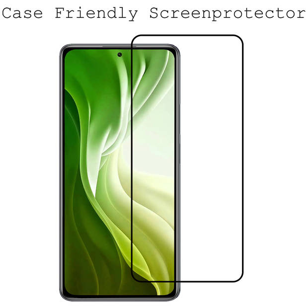 Basey Xiaomi Poco F3 Screenprotector Tempered Glass - Xiaomi Poco F3 Beschermglas Screen Protector Glas