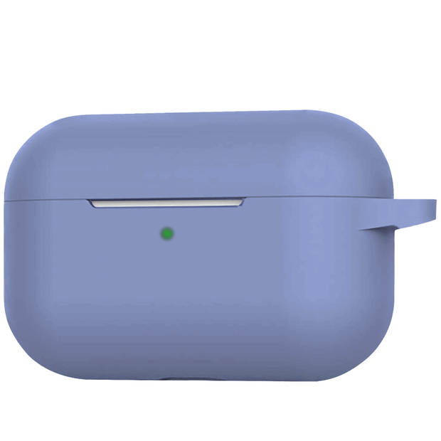 Basey Hoesje Voor AirPods 3 Hoesje Silicone Case Cover - Hoes Voor AirPods 3 Case Siliconen Hoes - Baby Blauw