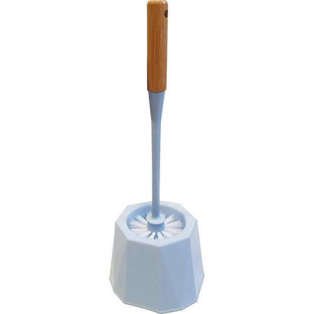 Discountershop - Toilet brush - Toilet brush plastic -Toilet brush in holder - Toilet brush holder - Toilet brush -