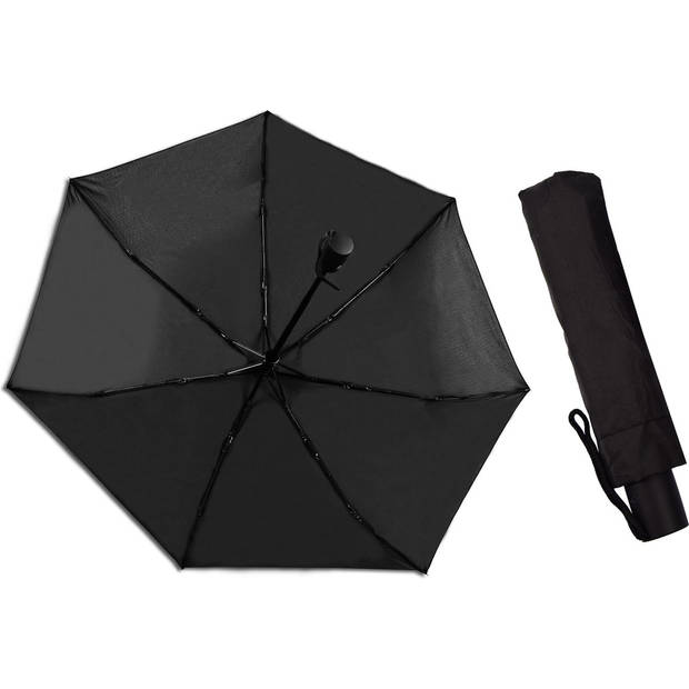 16x Automatic Storm Umbrella - Umbrella - Automatic, Foldable & Windproof up to 70 - 80 km p/h - Ø 95 cm - 7 panels -