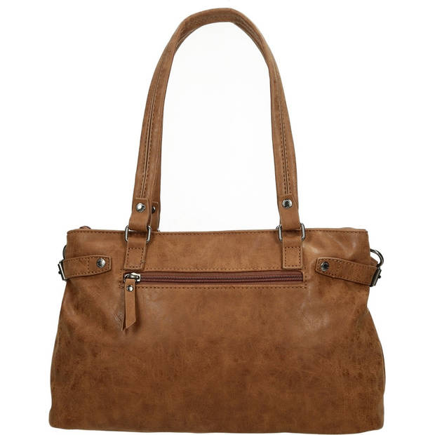 Schoudertas - Crossbodytas - tassen - tassen dames - tassen kopen - tassen hengsel - tassen - camel- Dames tas - handtas