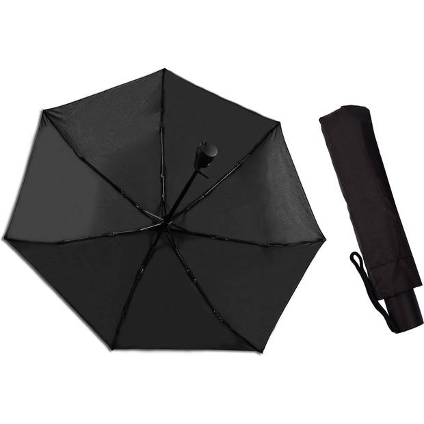 2x Automatic Storm Umbrella - Umbrella - Automatic, Foldable & Windproof up to 70 - 80 km p/h - Ø 95 cm - 7 panels -