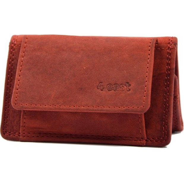 Mini Leather Wallet in Genuine Leather RFID Protection 1 Bill Compartment, 2 Card Slots & Coin Pocket Ideal Gift