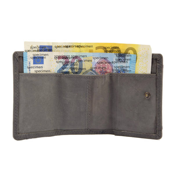 Portemonnee - vakantie portemonnee - Compact portemonnee - Buffelleer portemonnee - Kleine portemonnee - Portemonnee -