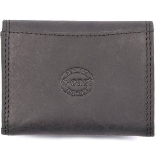 Mini Wallet Leather with RFID Portable Unisex Small Purse for Men & Women 4 Card Slots, Coin Pocket, & 2 Bill