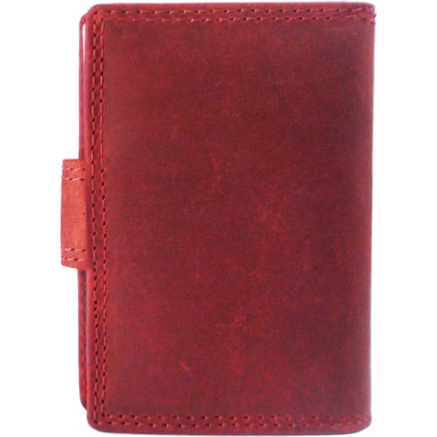 Credit card holder Red Wallet - wallet ladies - wallet men - wallet cards - Wallet credit card - Wallet with credit card