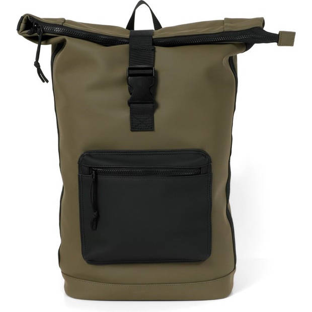 Norlander Waterdichte Rugzak 46L - Roltop Rugzak - Fietsrugzak - Olive