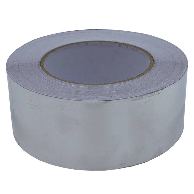 DULA Aluminium Tape - 50mm x 50m - afdichtingstape - hittebestendig - 1 rol