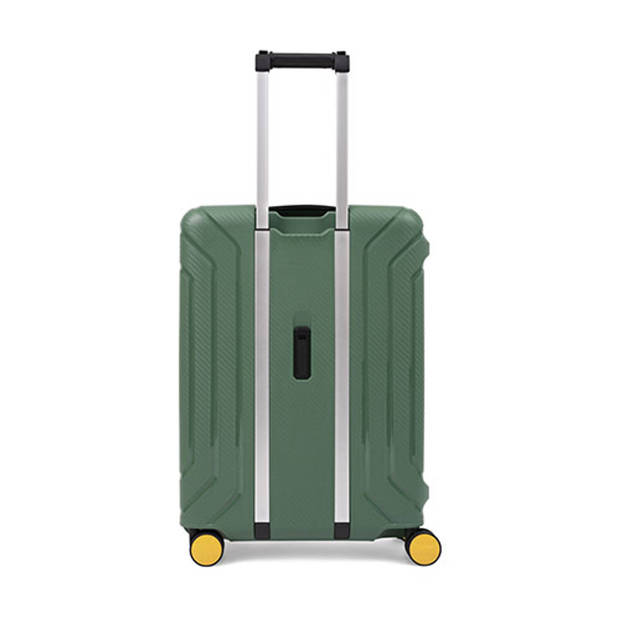 CarryOn Steward 65cm middenmaat koffer - 70 Ltr met TSA Kliksloten - Groen
