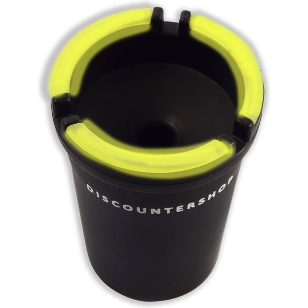 Auto asbak asbakken Auto accessoires Glow in the dark asbak asbak 11 cm