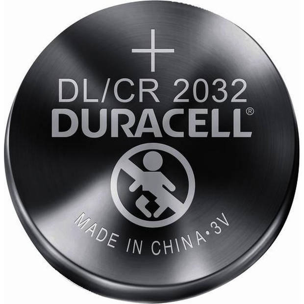 Batterij CR 2032 voor je auto of horloge 3V DL / CR / BR / 2032 - 4 stuks