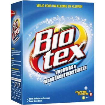 Biotex Voorwas en waskrachtversterker Waspoeder - 4 kg