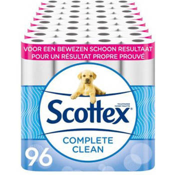 Scottex toiletpapier - Classic Clean wc papier - 96 rollen