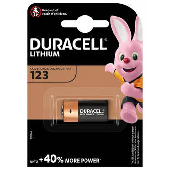 Duracell lithium CR123