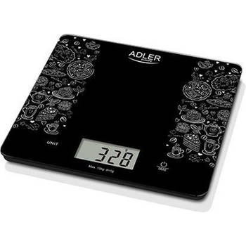 Adler AD3171 - Keukenweegschaal - tot 10 kg - zwart