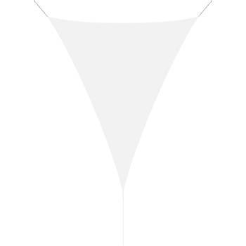 hanSe® Schaduwdoek Driehoek Gelijkbenig Waterdoorlatend 3x3x4,24 m Wit
