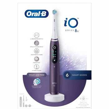 Oral-B iO 8S Paars - Elektrische Tandenborstel