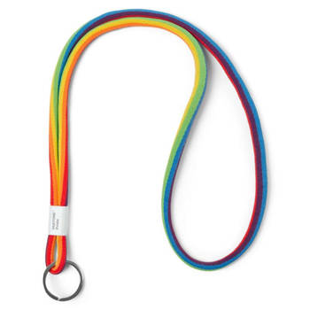 Copenhagen Design - Sleutelhanger Groot - Pride - Nylon - Multicolor