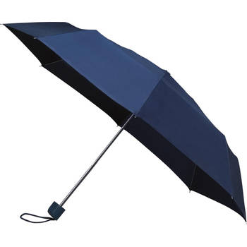Opvouwbaar paraplu - handopening paraplu - Stevig paraplu met diameter van 100 cm - Donkerblauw