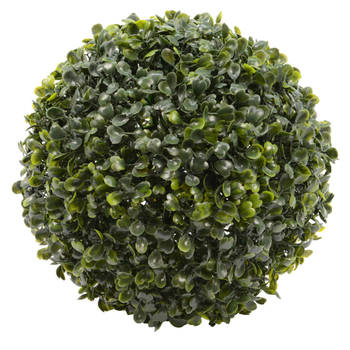 Buxus bol kunstplant - D36 cm - groen - kunststof - Kunstplanten