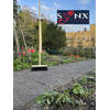 Synx Tools Stadsbezem - Colombo Bezem - 30CM - Natuurvezel haren - Straatbezem haren - Bezems Buiten - Schrobborstels