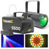 BeamZ lichtset met Moonflower en S500 rookmachin