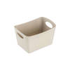 Koziol Recycled - Boxxx S Opbergbox 1 liter - Kunststof - Beige