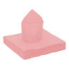 Santex feest servetten roze - 25x stuks - 40 x 40 cm - Feestservetten