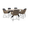 Taste Belmond / GI Edison 220x115 cm. - ovale tuinset